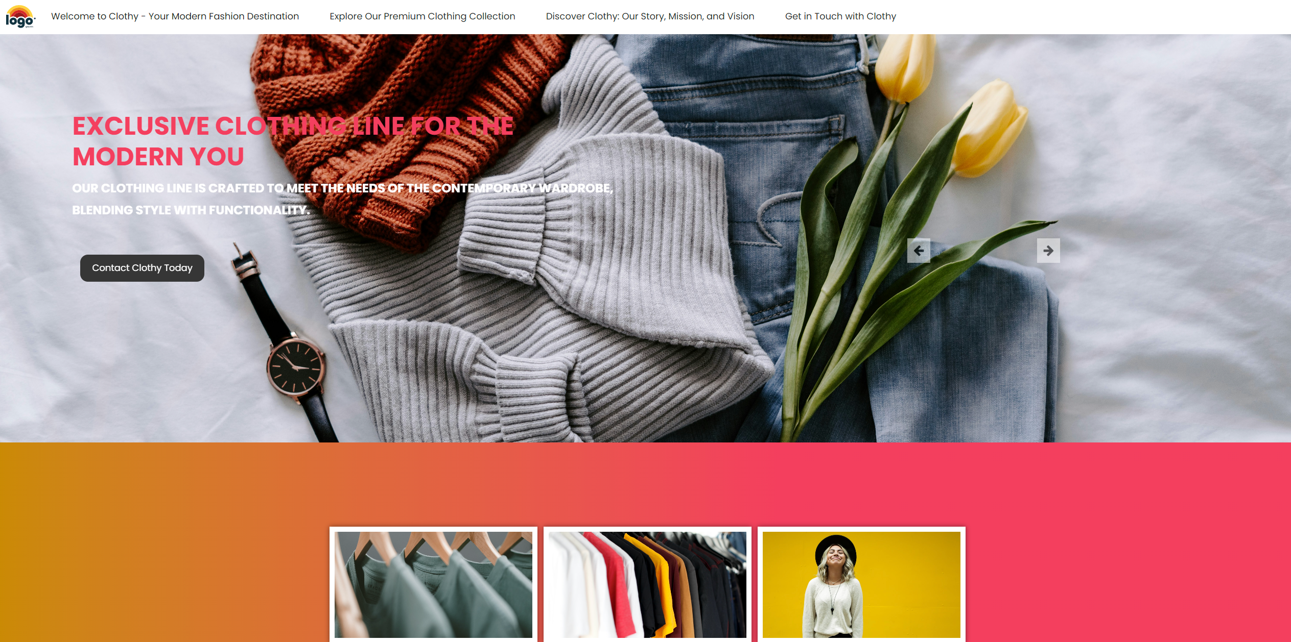 AI-Clothes Site